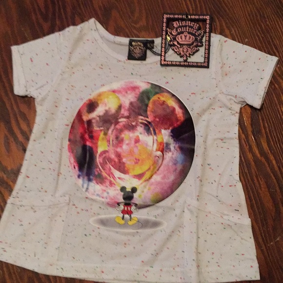 Disney couture tee with pockets - Picture 1 of 1